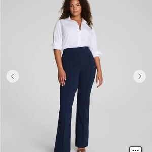 NWT | SPANXsupersmooth™ PerfectFit
Ponte Flare Pant - Navy - Large